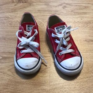 Red converse